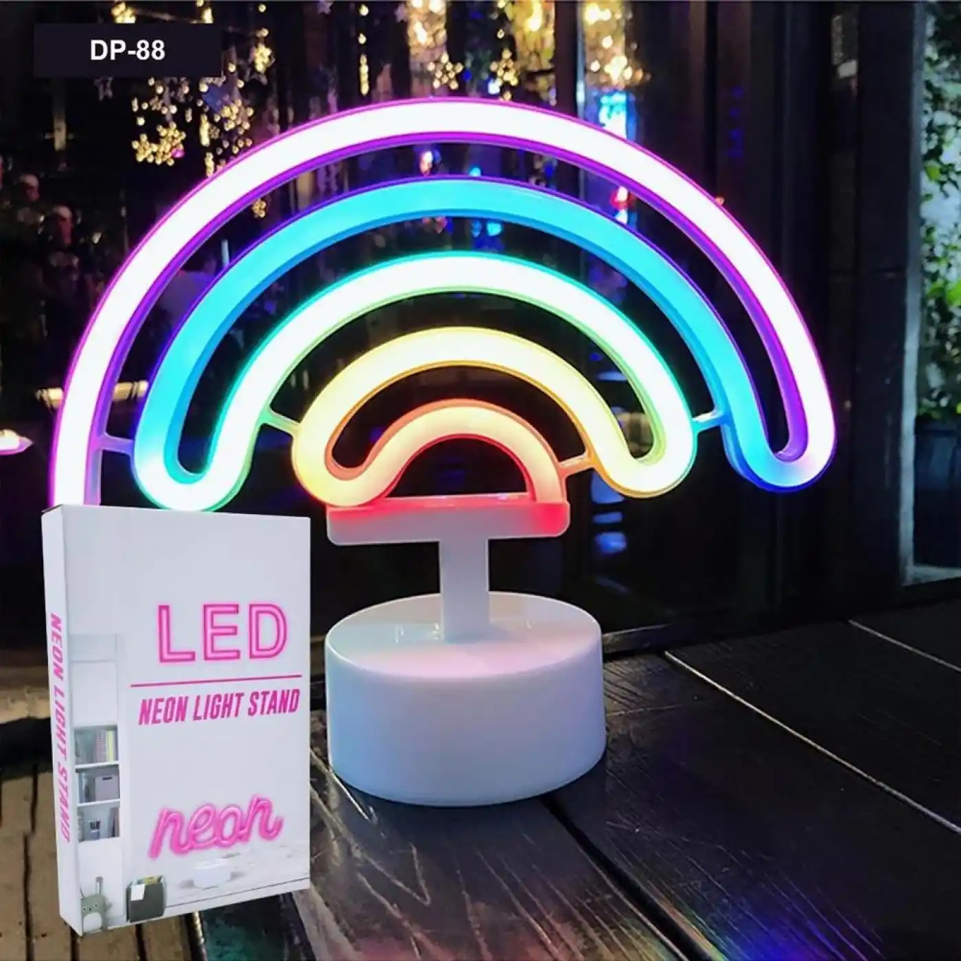 Gökkuşağı Neon Led Lamba