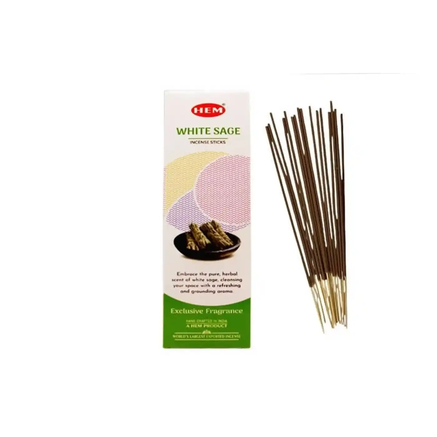 Hem White Sage (beyaz Adaçayı) Tütsü