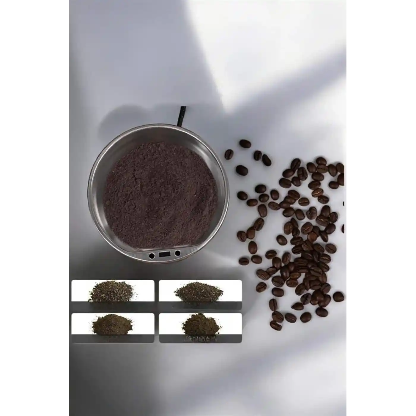 Kahve Ve Baharat Öğütücü Dayanıklı Paslanmaz Çelik Kolay Kullanım