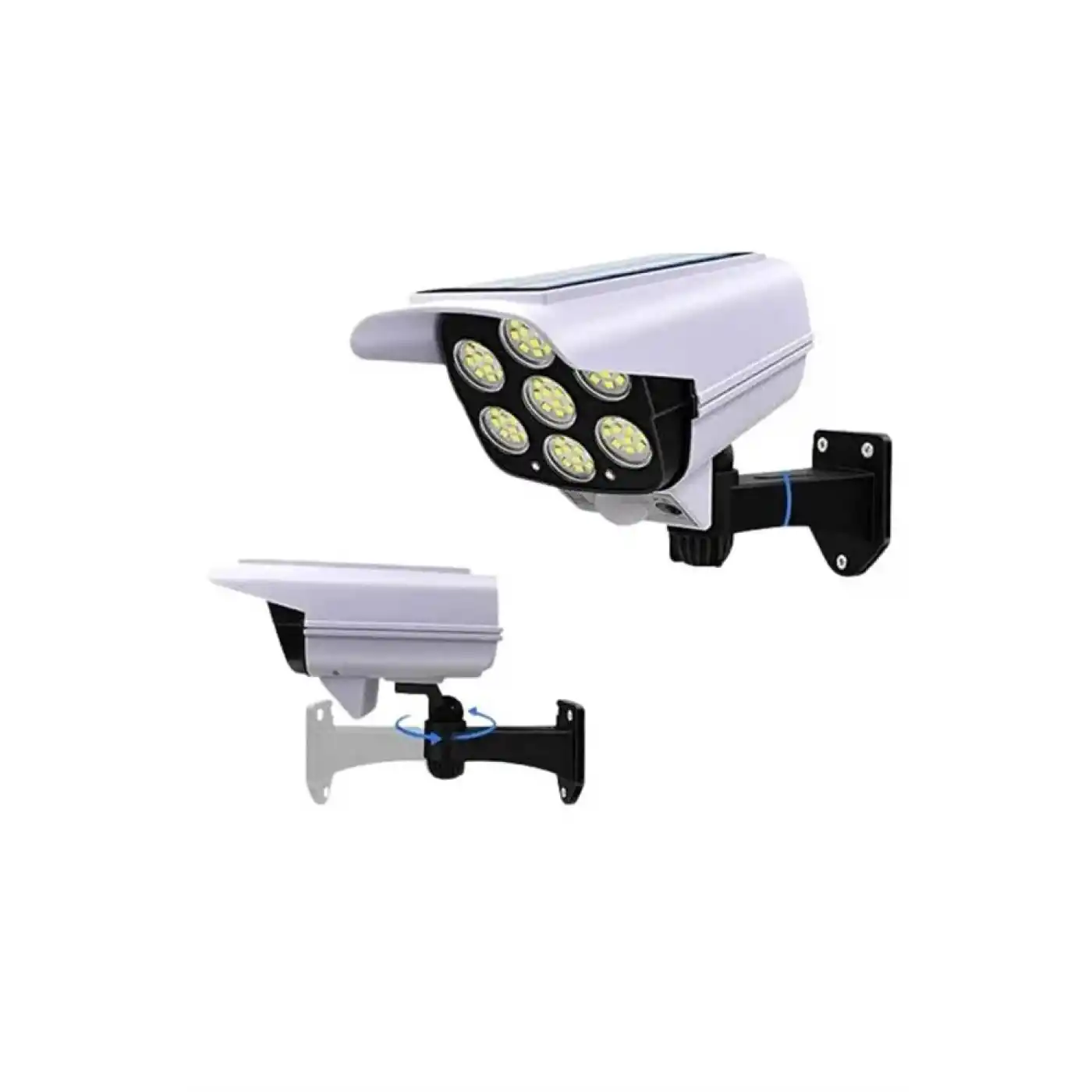 Kamera Görünümlü Led Lamba Dönebilen Bahçe Aydınlatması Duvar Lambası