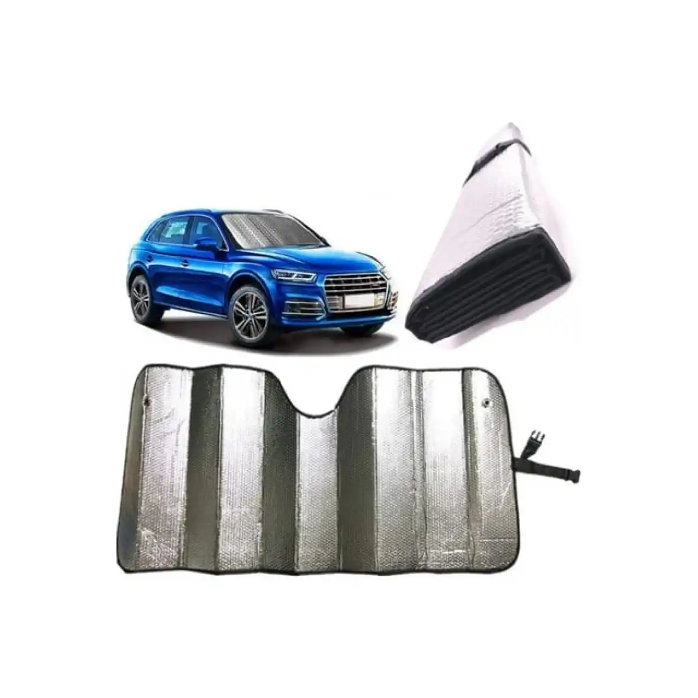 Katlanabilir Araç Ön Cam Güneş Koruma Perdesi Ford Focus Honda Civic Opel Astra Hyundai i20