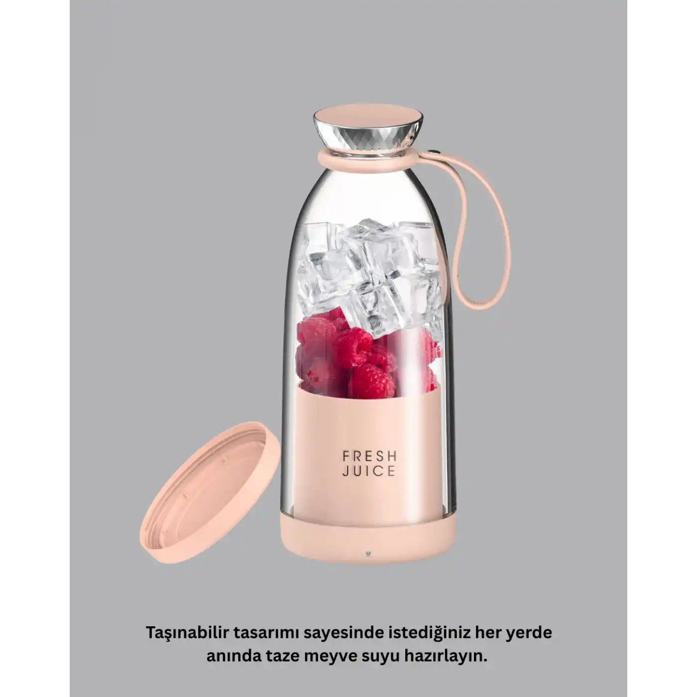 Kompakt ve Şık Tasarımlı Taze Meyve Suyu Hazırlayıcı