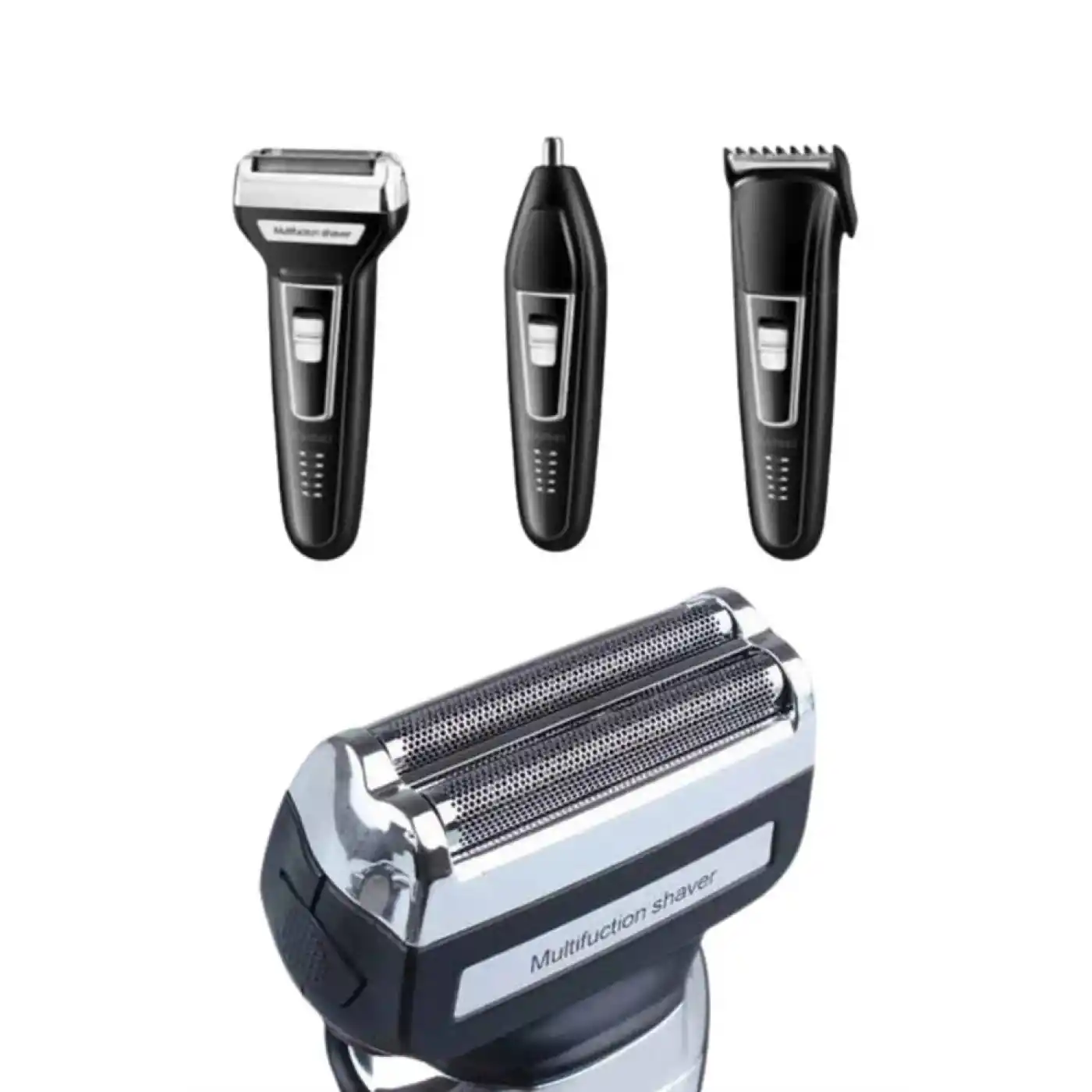 Kulak Burun Kıl Kesme Ense Yanak Tıraş Seti 3 Başlıklı Profesyonel