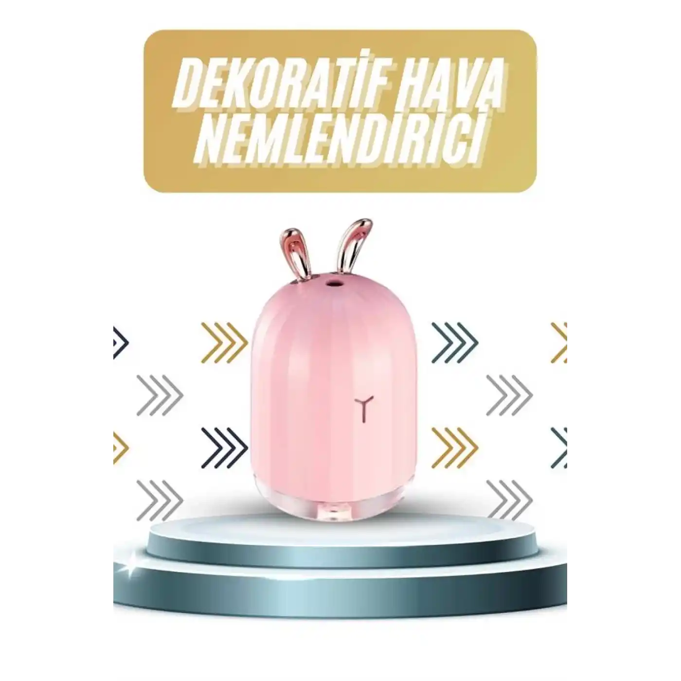 Led Işıklı Hava Nemlendirici Buhar Makinesi Dekoratif Aromaterapi
