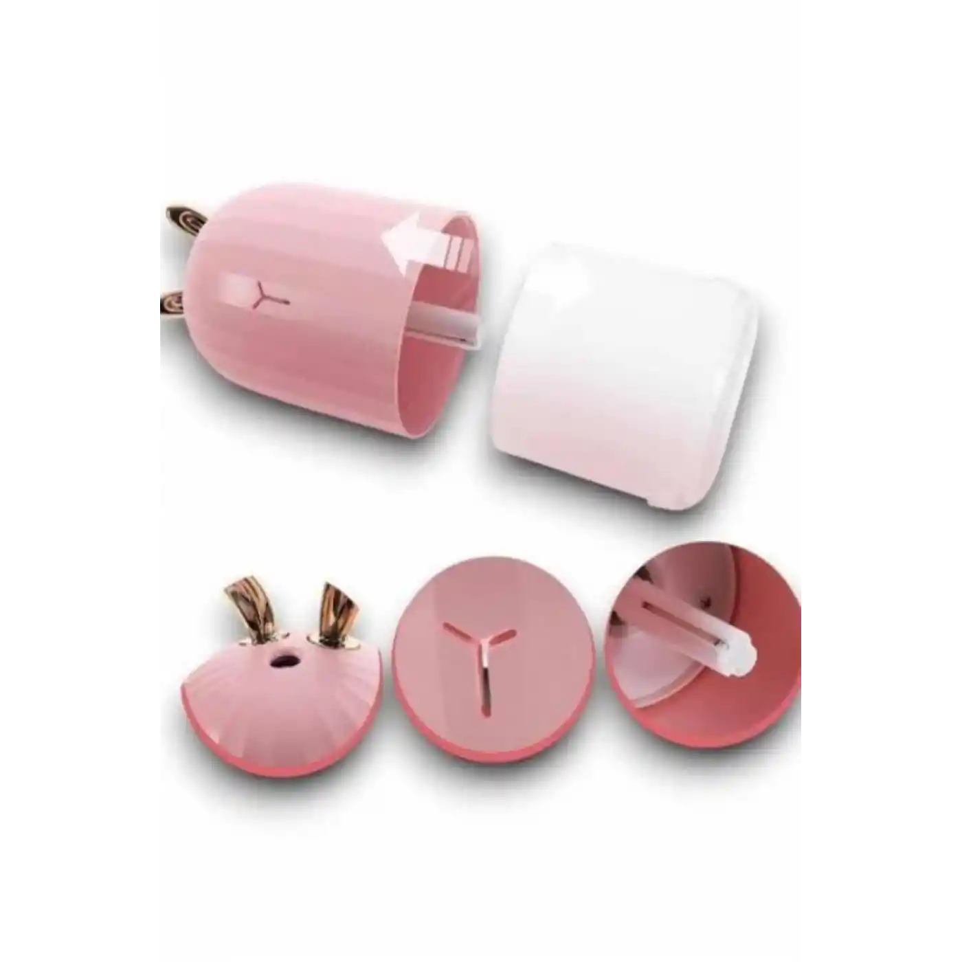 Led Işıklı Hava Nemlendirici Buhar Makinesi Dekoratif Aromaterapi