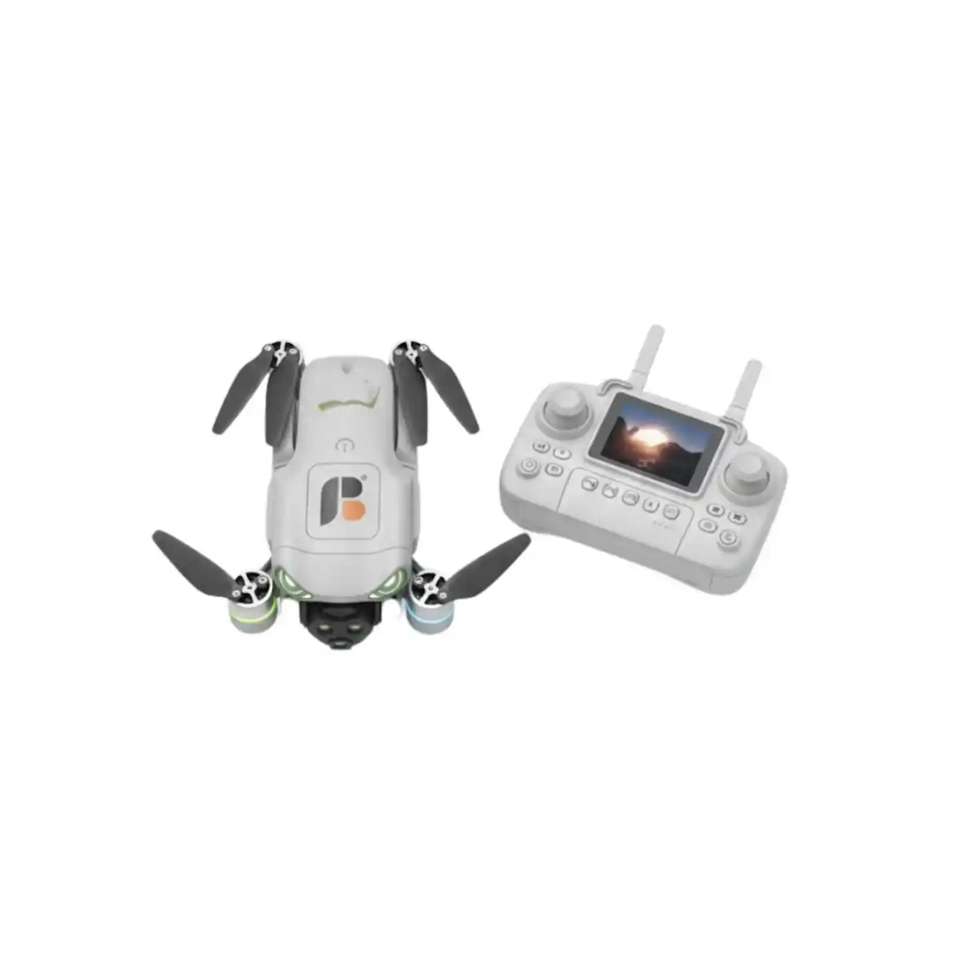 Optik Akış Destekli Stabil Uçuş Drone Seti Zengin Kutu İçeriği
