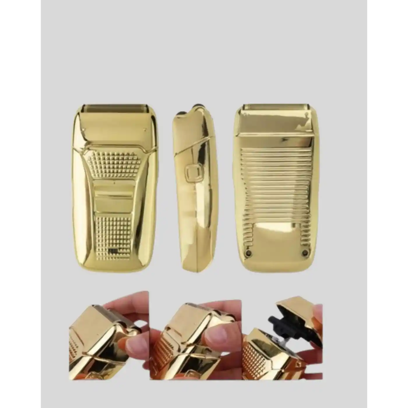 Profesyonel Erkek Tıraş Makinesi Islak Kuru Kullanım ve Şarjlı Sistem