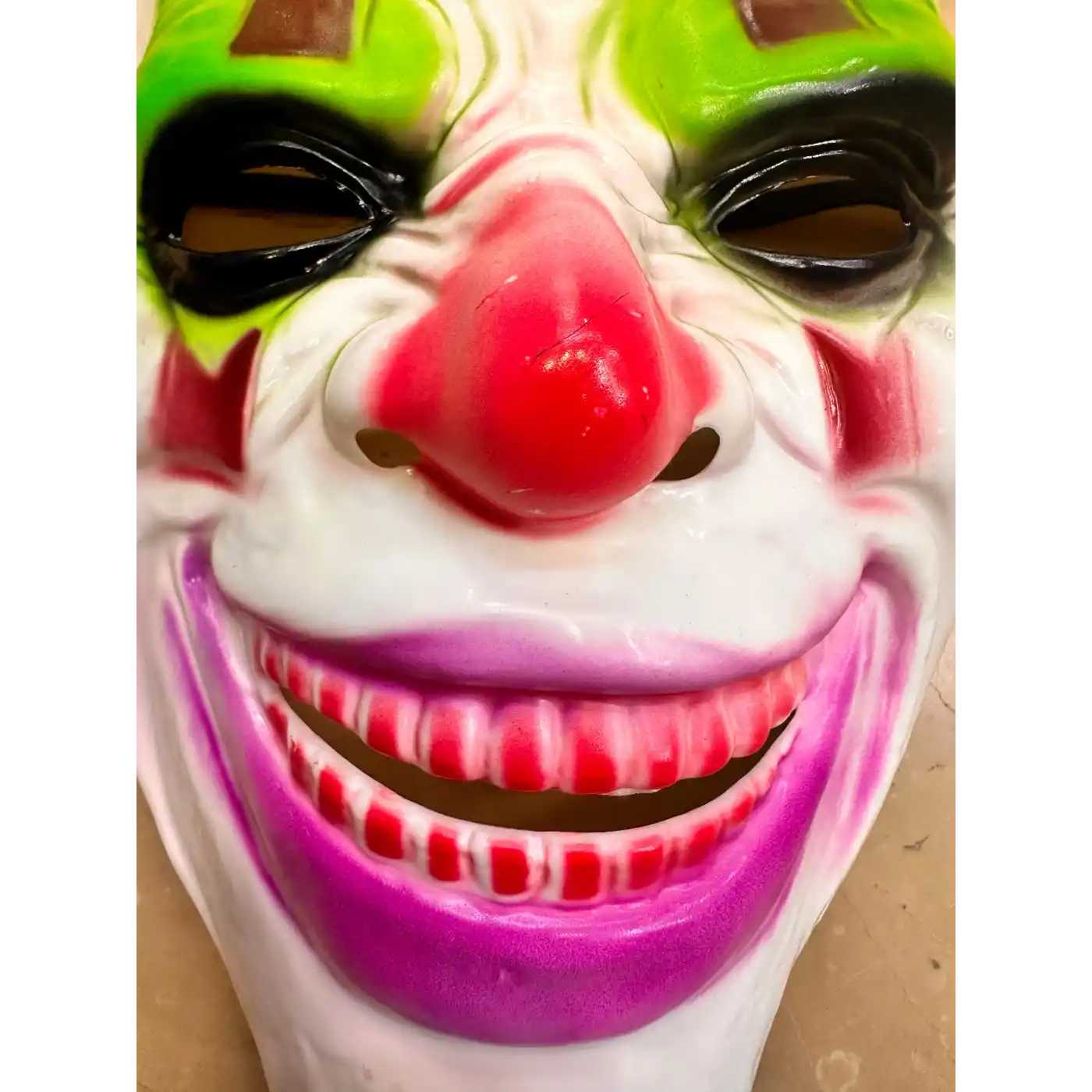 Psikopat Palyaço Temalı Joker Maskesi