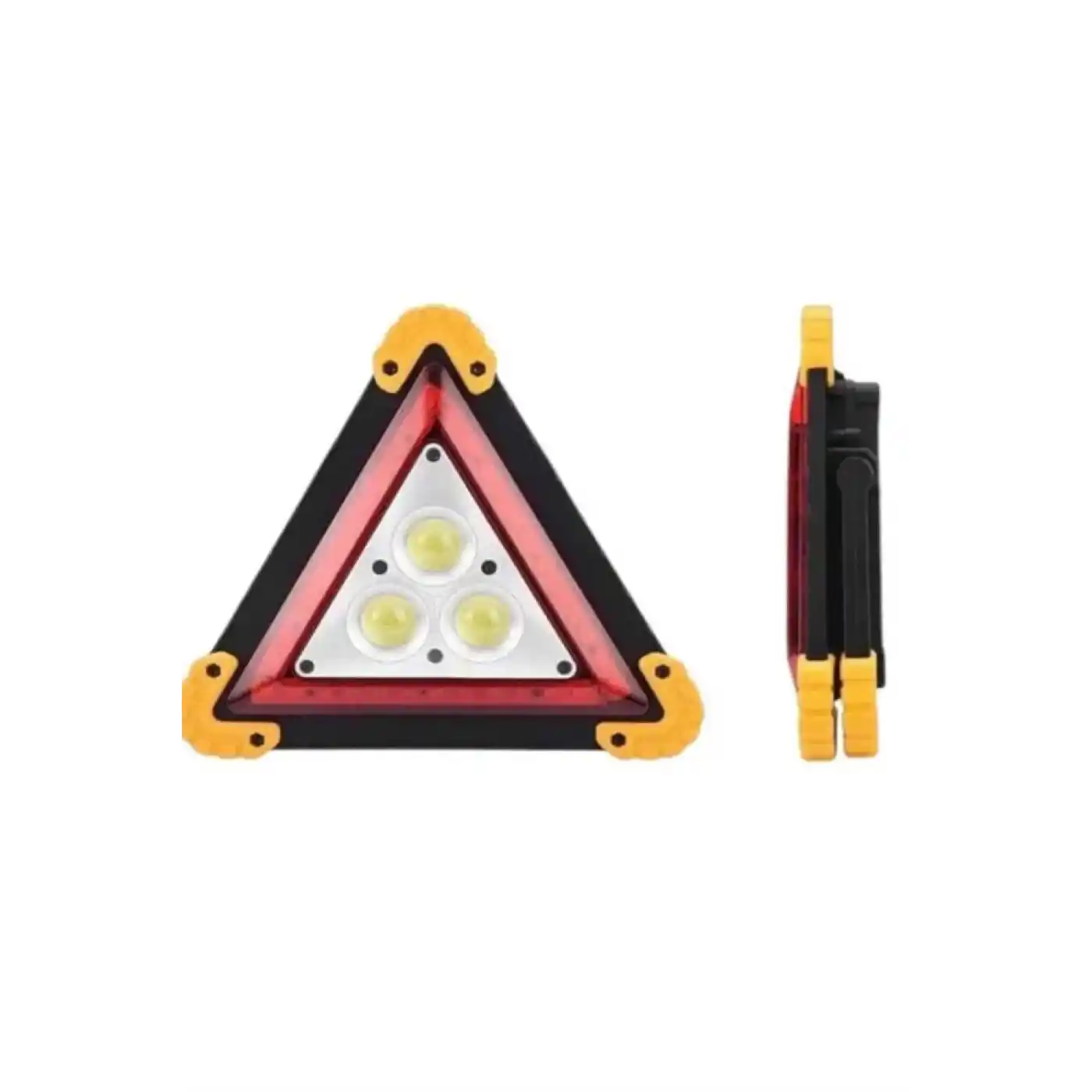 Reflektör Işıklı Ikaz Lambası Şarjlı Çok Fonksiyonlu Işıklı Üçgen Reflektör