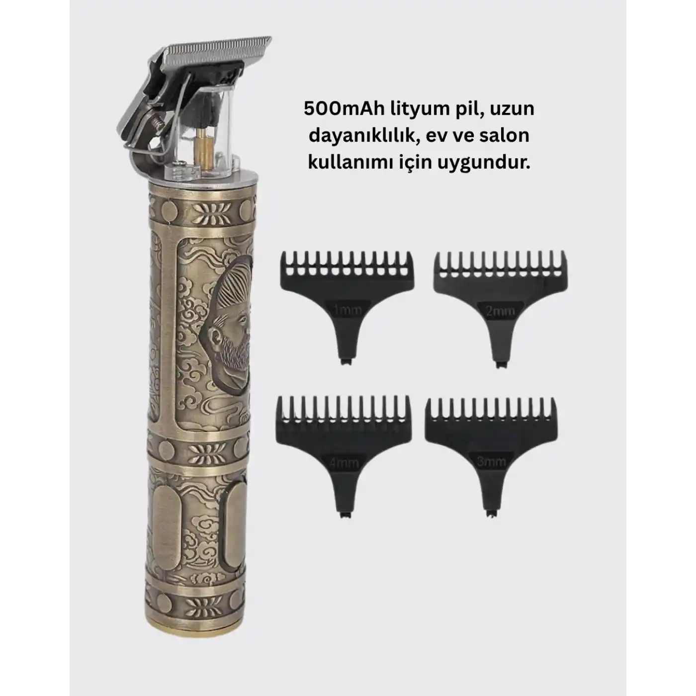 Saç ve Sakal İçin Çok Fonksiyonlu Güçlü Kesme Makinesi