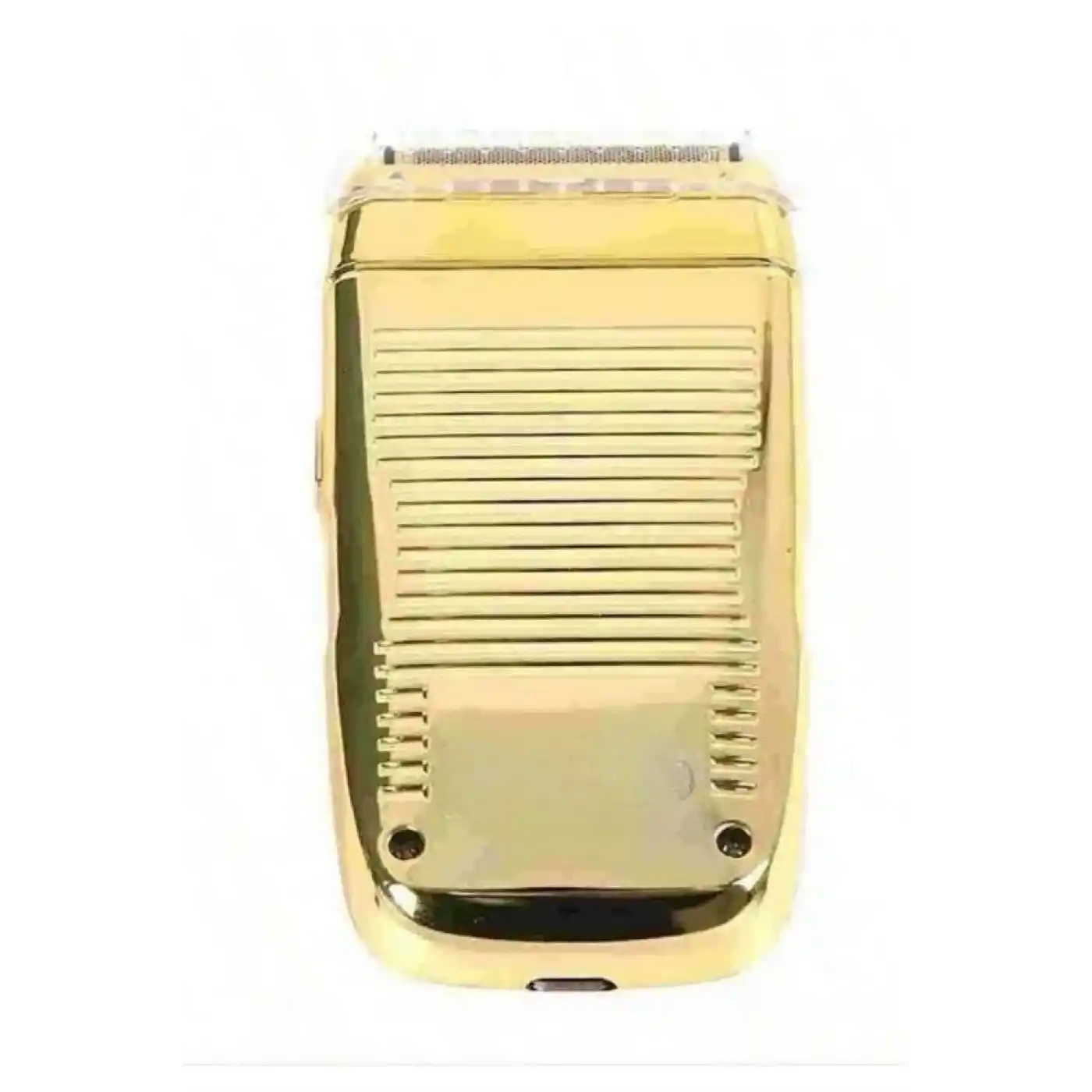 Sakal Kesme Tıraş Makinesi Paslanmaz Çelik Gold Şarjlı