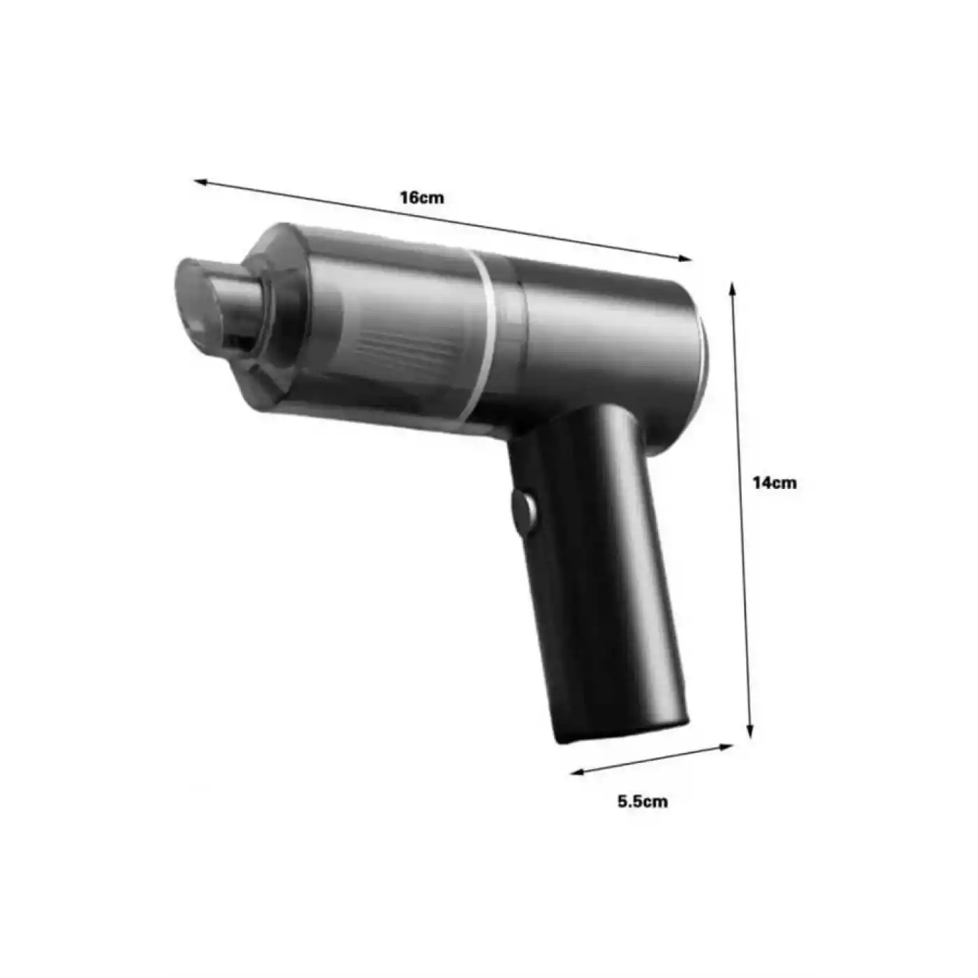 Şarjlı Çok Fonksiyonlu El Süpürgesi Mini Vakumlu Araç Süpürgesi