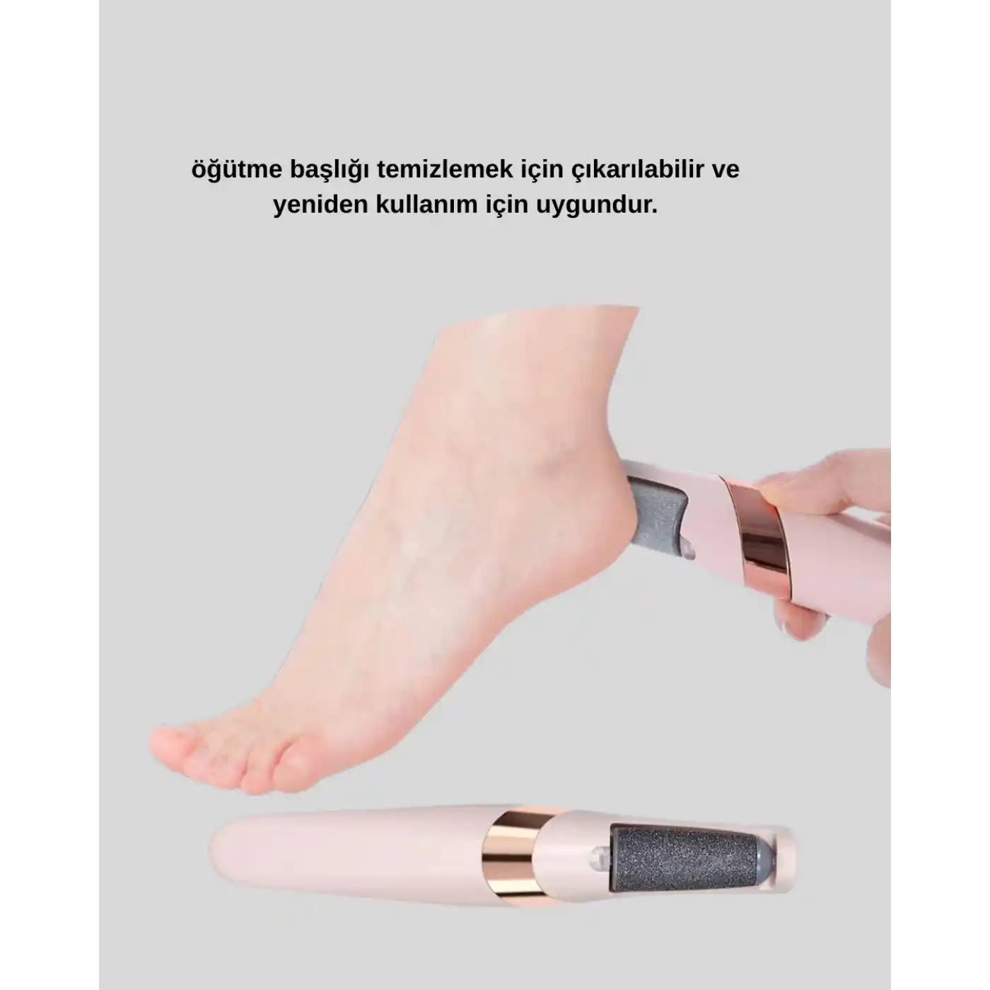 ŞARJLI TOPUK TÖRPÜ