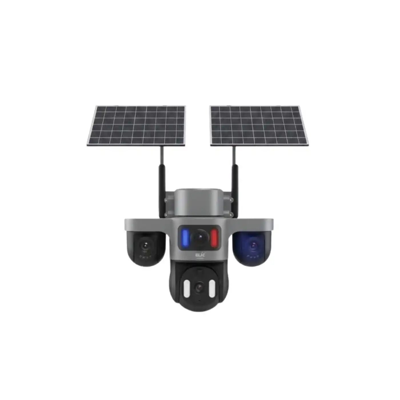 Solar Enerjili 4G IP Kamera Kablosuz Dış Mekan Güvenlik ve Uzaktan İzleme