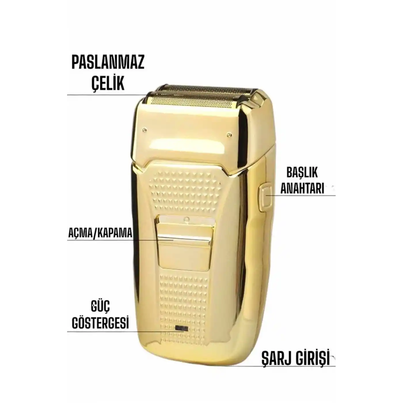 Tıraş Makinesi Sinek Kaydı Saç Sakal ve Vücut Tıraşına Uygun