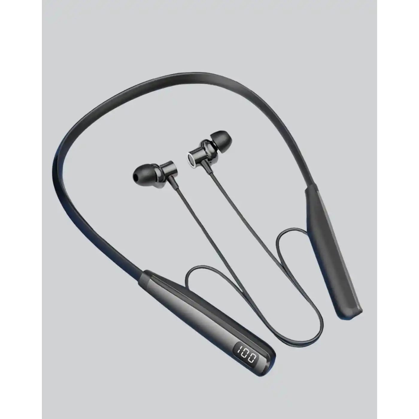 Y12 Bluetooth Boyun Bantlı Kulaklık – 100 Saat Pil, Bluetooth 5.3, Dokunmatik Kontrol