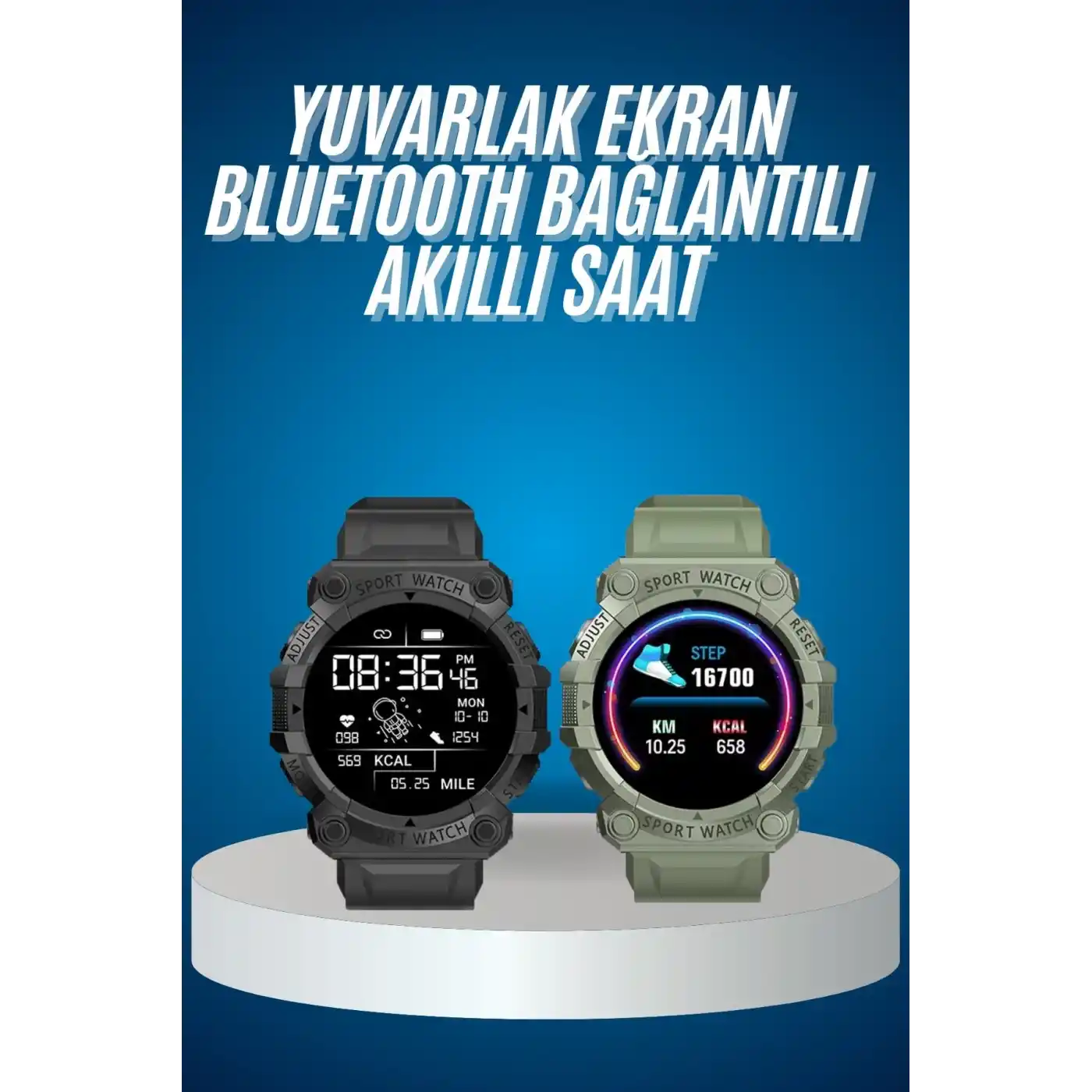 Yeni Nesil Akıllı Saat Bluetooth Bağlantılı Android ve İOS Uyumlu