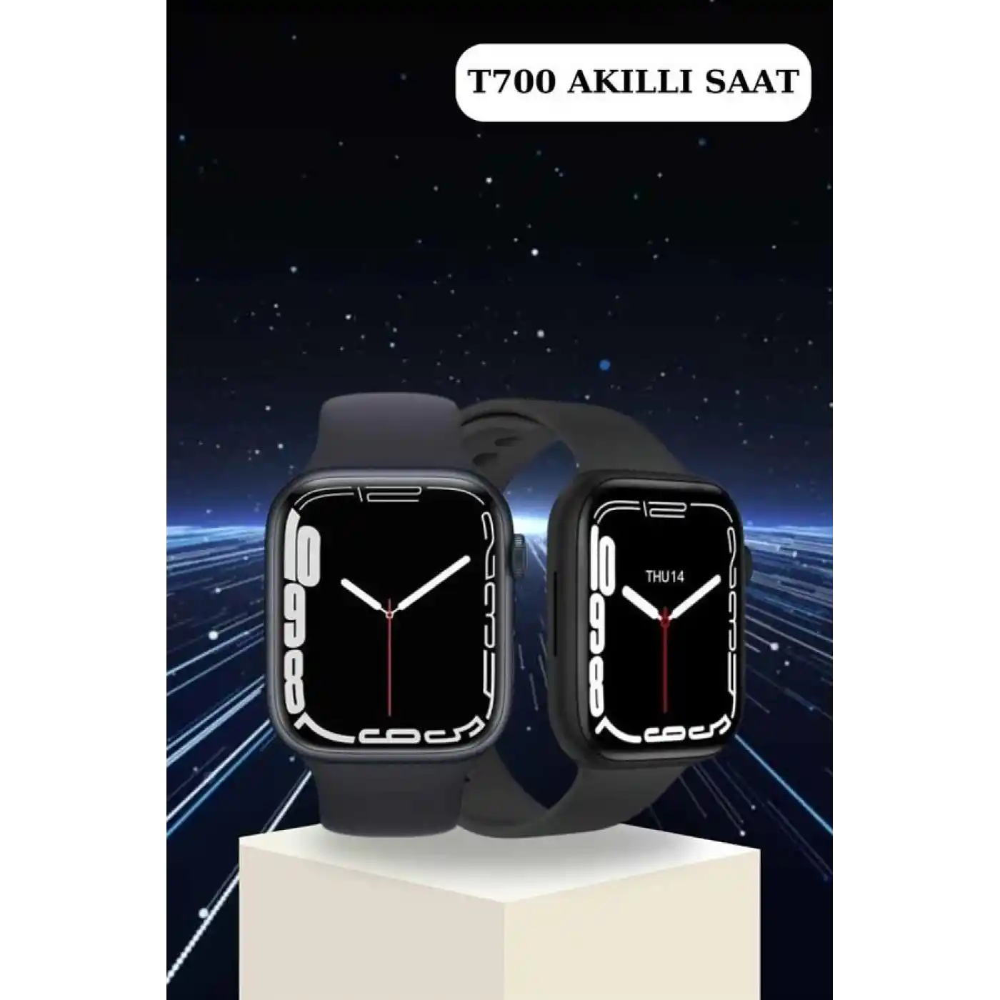 Yeni Nesil Akıllı Saat ve Kablosuz Kulaklık Kampanyası İkili Set Bluetooth Bağlantılı