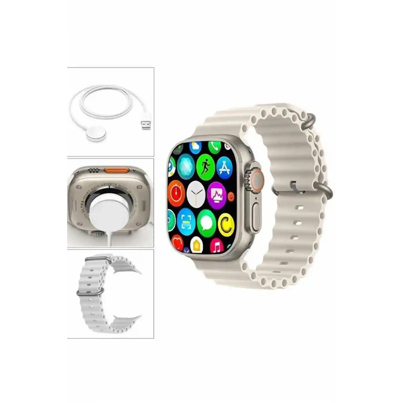 Yeni Nesil Bluetooth Bağlantılı Akıllı Saat Sosyal Medya Girişli Uyku Takibi