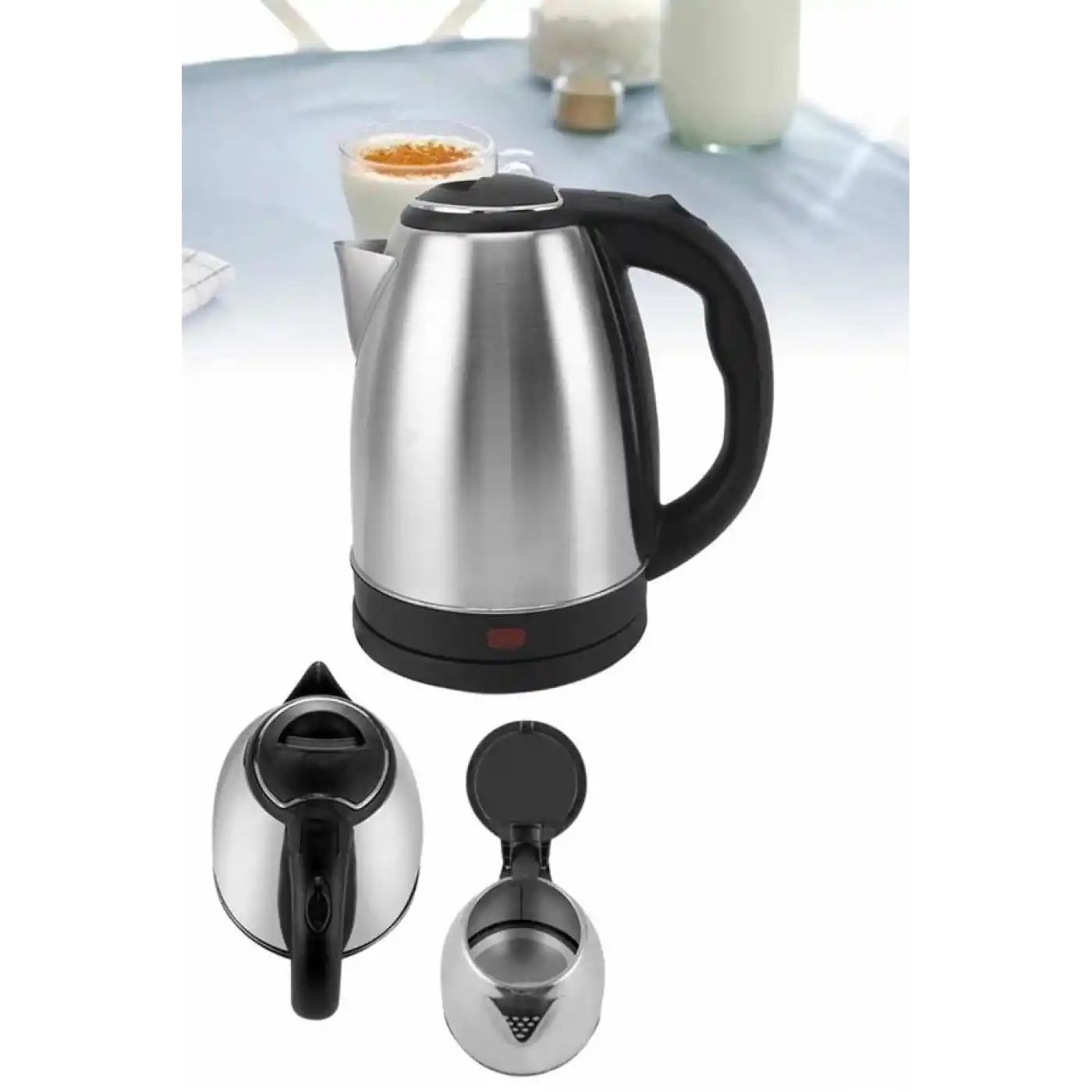 Yeni Nesil Saplı Uzun Ömürlü Paslanmaz Çelik Su Isıtıcı Kettle