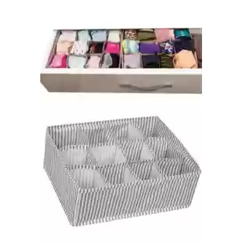 12 Bölmeli Çekmece Düzenleyici Kullanışlı Çekmece Organizeri