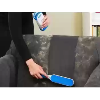 Pratik Tüy Toz Temizleyici Fırça Seti 2li Mavi Kutulu