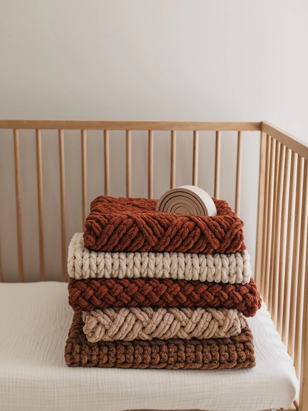 Burçak Puffy Bebek Battaniyesi | Taba