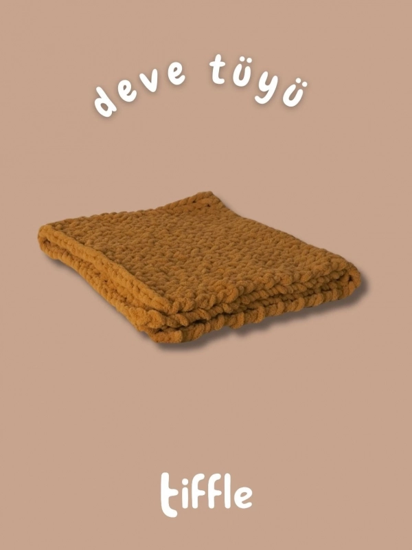 Burgu Puffy Bebek Battaniyesi | Deve Tüyü