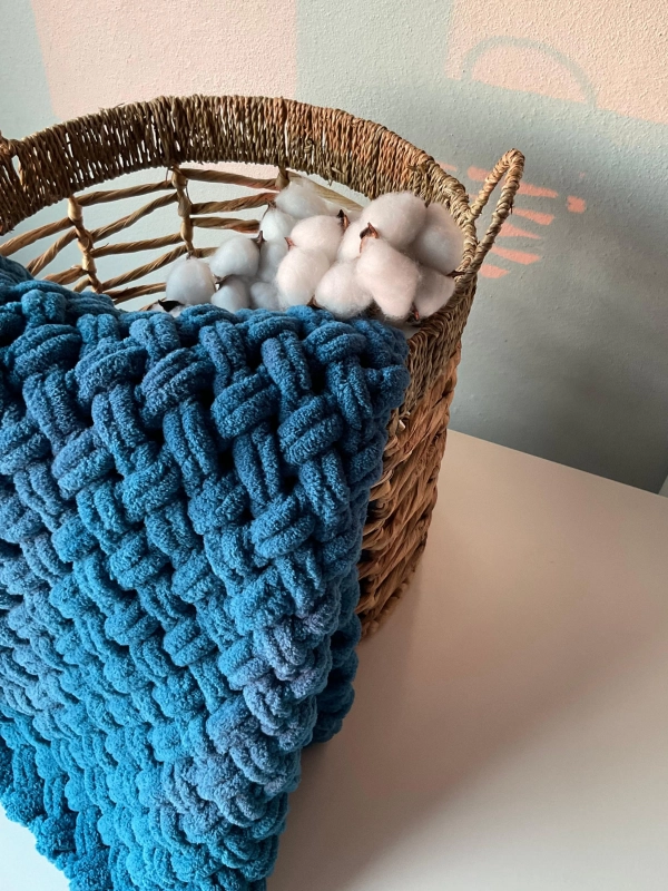 Burgu Puffy Bebek Battaniyesi | Petrol