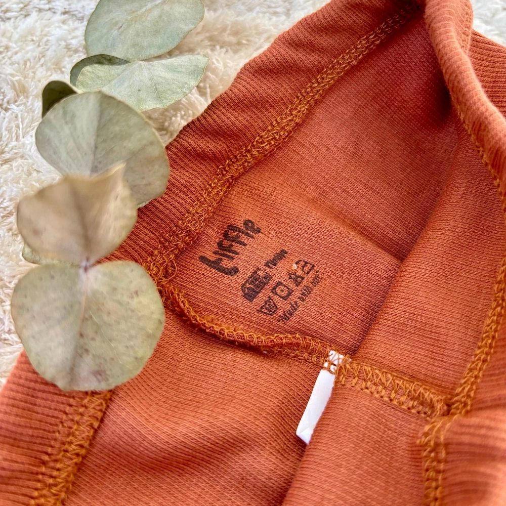 Kaşkorse Çocuk Tayt | Kiremit