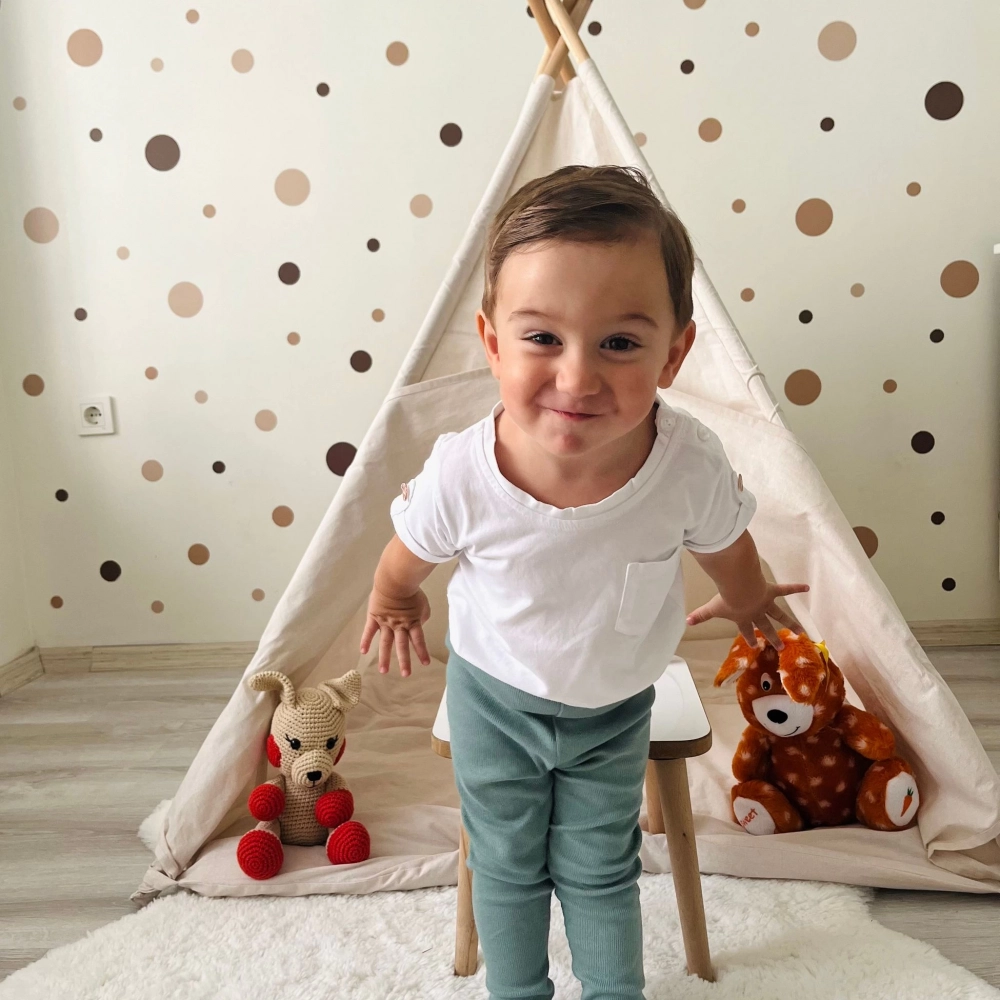 Kaşkorse Çocuk Tayt | Mint