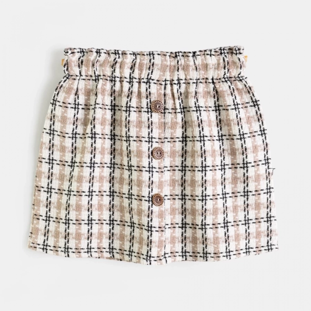 Kız Çocuk Etekli Takım