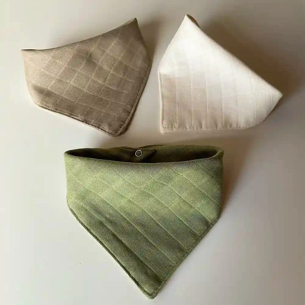 Müslin Bebek Fuları %100 Pamuk | Krem