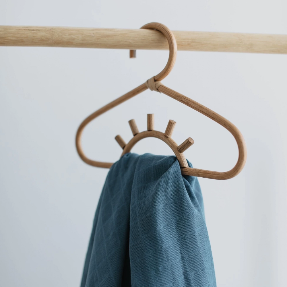 Müslin Bebek Örtüsü %100 Pamuk | Petrol Mavi