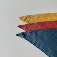 3’lü Takım Müslin Bebek Fuları | %100 Pamuk | Pastel