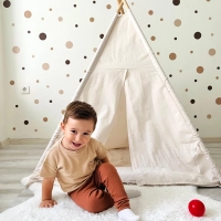 Kaşkorse Çocuk Tayt | Kiremit