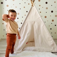 Kaşkorse Çocuk Tayt | Kiremit