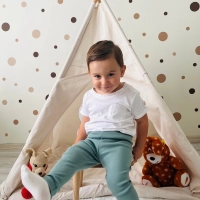 Kaşkorse Çocuk Tayt | Mint