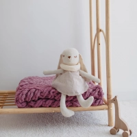 Küp Şeker Puffy Bebek Battaniyesi | Gül