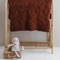 Küp Şeker Puffy Bebek Battaniyesi | Taba