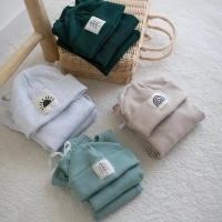 Mevsimlik Tiffle Üçlü Takım %100 Pamuk | Gri