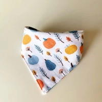 Müslin Bebek Fuları %100 Pamuk | Kabak Desenli