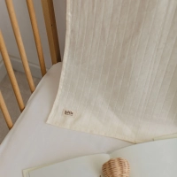 Müslin Bebek Örtüsü %100 Pamuk | Krem