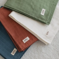 Müslin Bebek Örtüsü %100 Pamuk | Pastel Kırmızı