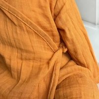 Müslin Bebek Takımı Kimono Takım %100 Organik Pamuklu | Tarçın