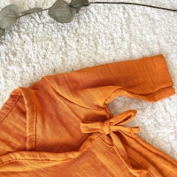 Müslin Bebek Takımı Kimono Takım %100 Organik Pamuklu | Tarçın