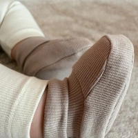 Pamuklu Kaşkorse Bebek Patik Çorap | Vizon