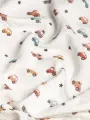 Araba Desenli Bebek Müslin
