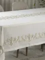 Krem Laseli Masa Örtüsü