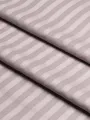 Koyu Lavanta Çizgili Pamuk Saten